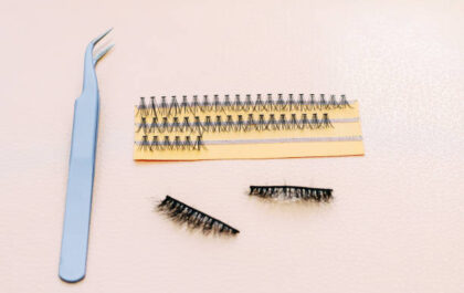 DIY lash extensions